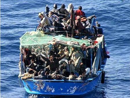 Barcone Migranti
