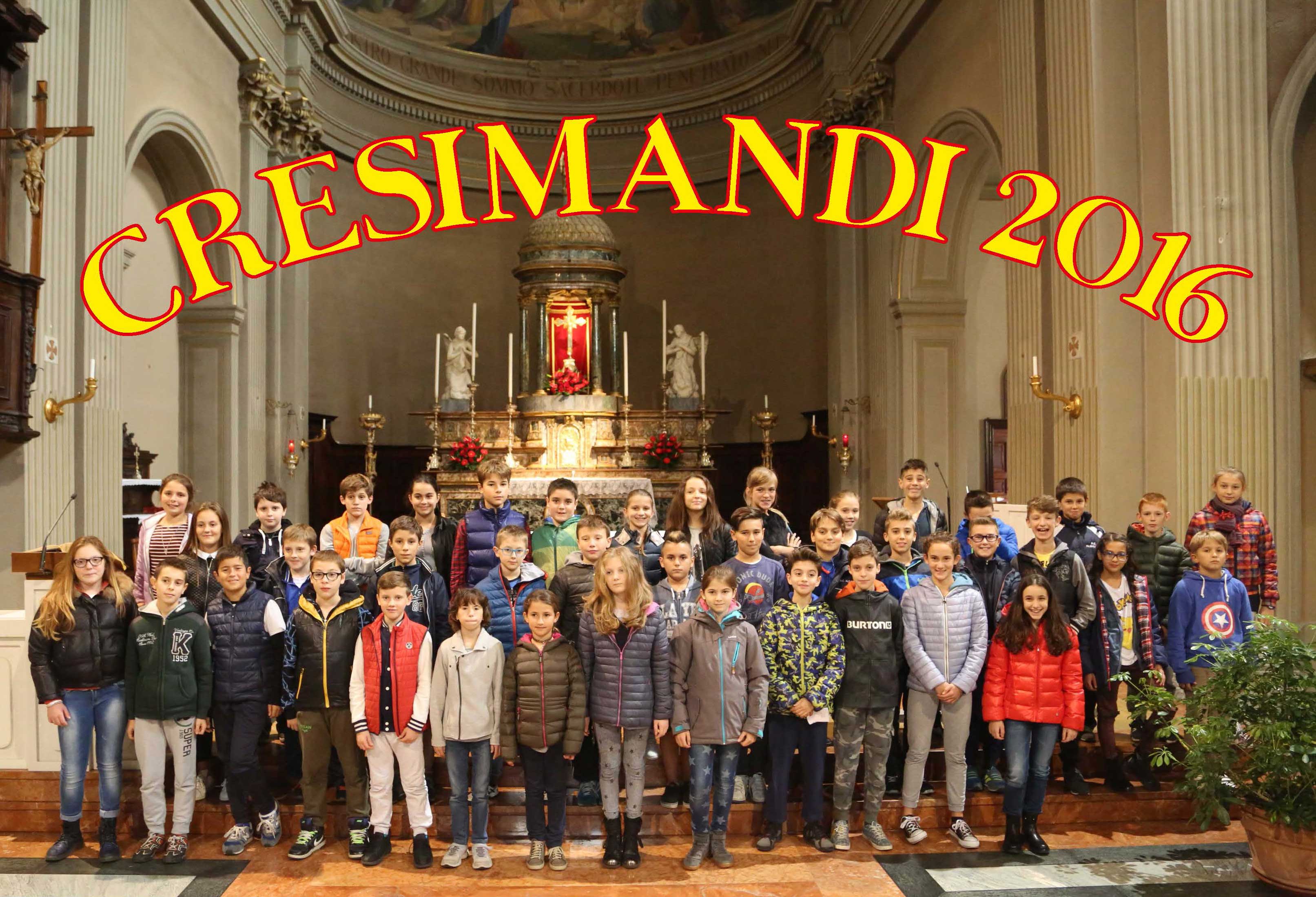 foto gruppo cresima 23 ott 2016 1