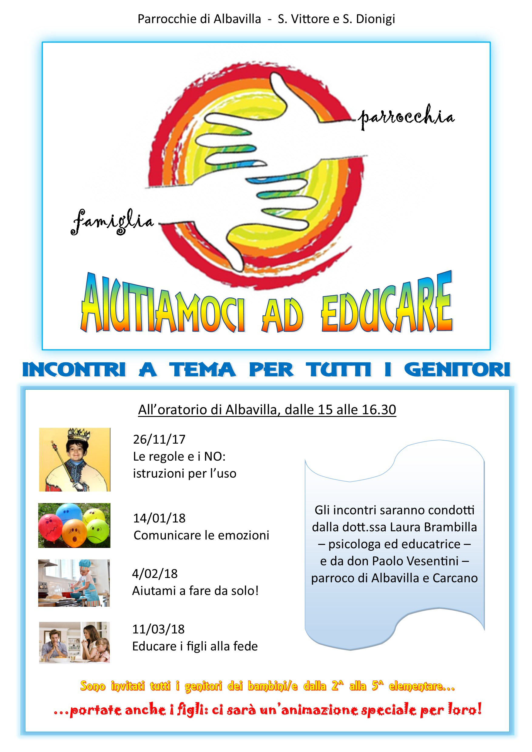 incontri genitori 2017