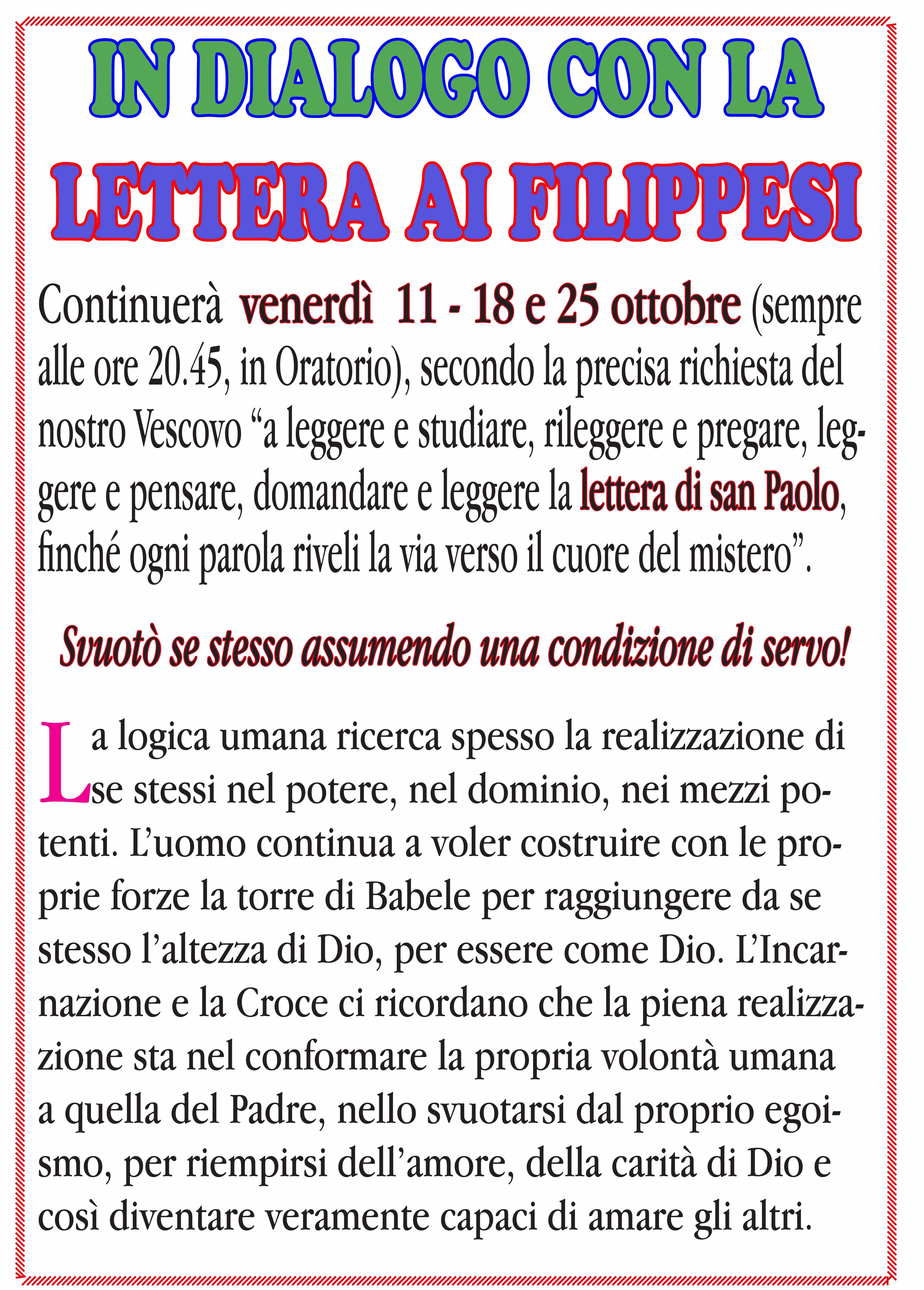 Lettera ai Filippesi 3