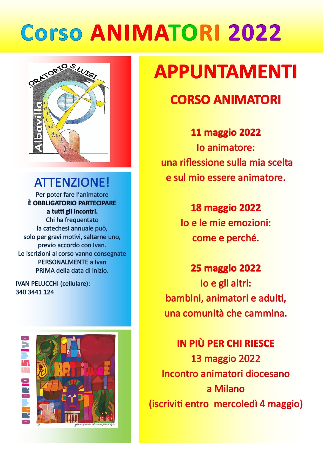 corso animatori 2022