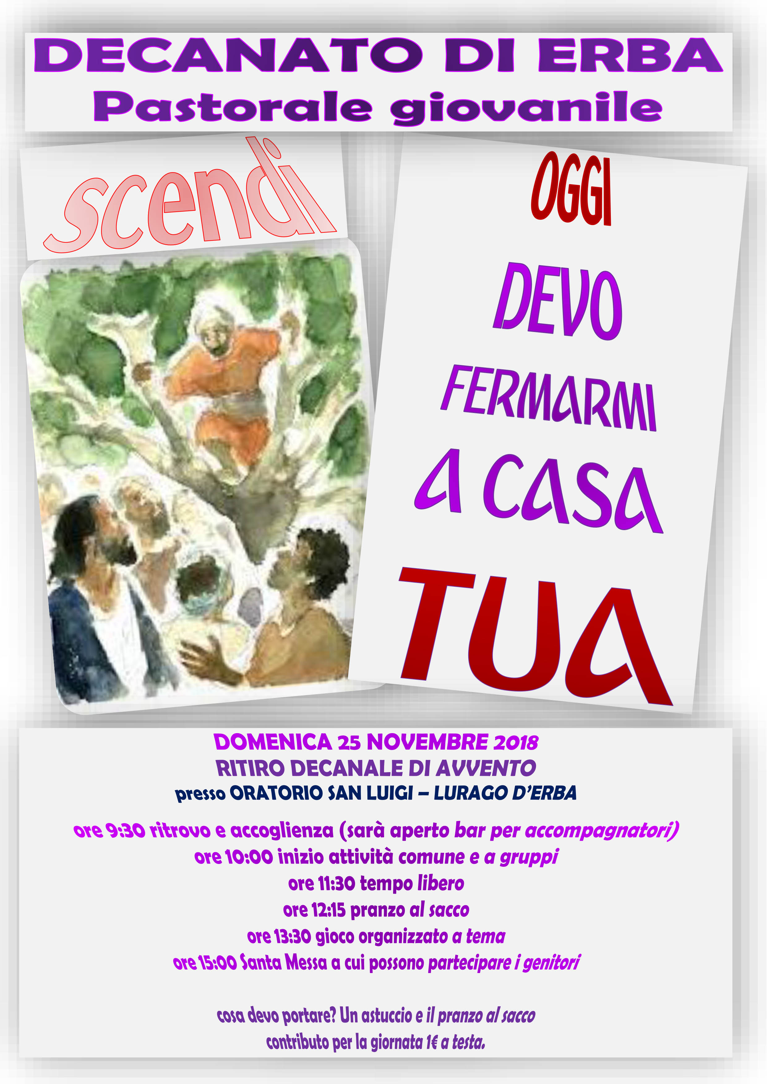 ritiro avvento 2018